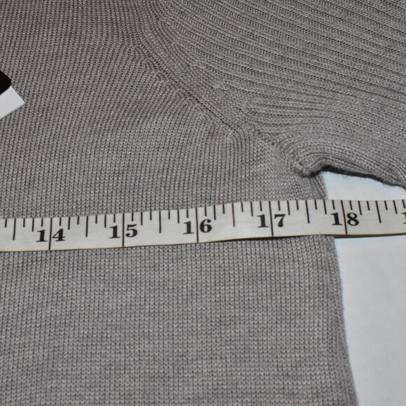 Magaschoni Long Sleeve Pullover Cashmere Blend Fall Sweater Top - Picture 5 of 11